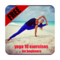 yoga 10 exercises for beginners icon