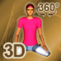 Yoga Fitness 3D icon