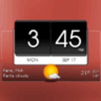 3D flip clock & world weather widget theme pack 1 icon