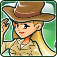 Adventure girl icon