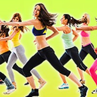 Aerobics workout icon