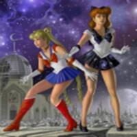 Amazing Sailor Moon Girls Puzzle Game icon