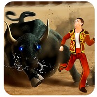 Angry Bull Fight Simulator 3D icon