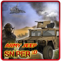 Army Jeep Sniper 3D icon