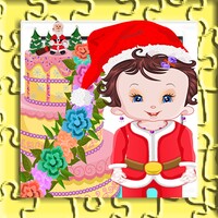 Baby Lisi Christmas Cake Puzzle icon