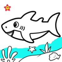 Baby Shark Coloring Game icon