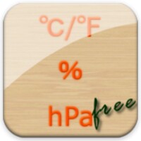 Barometer temperature and humidity free icon