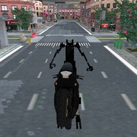 Biker Robot Transformer icon