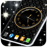 Black Clock Wallpaper Themes icon