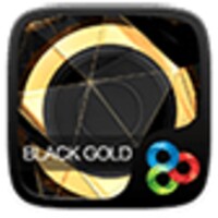 Black Gold GOLauncher EX Theme v1.0