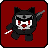 black meow ninja icon