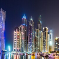 Dubai Night Live Wallpaper icon