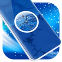 Blue Clock Live Wallpaper icon