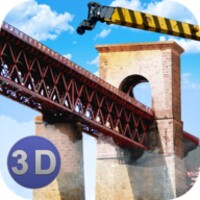 Bridge Construction Crane Sim icon