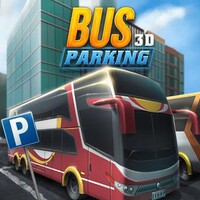 BUS PARKING 3D icon