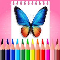 Butterfly Coloring Book & Drawing Book icon