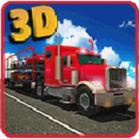 Car Transporter Trailer 3d Sim icon