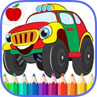 Cars and Trucks Coloring Book 9