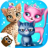 Cat Hair Salon Birthday Party icon