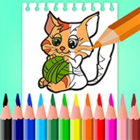 Cats Drawing and Coloring Book icon