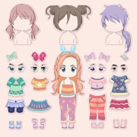 Chibi Avatar: Cute Doll icon