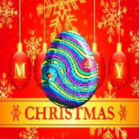 Christmas Beautiful Egg icon