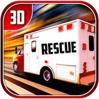 City Ambulance Rescue Drive 3d icon
