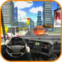 City Tourist Bus Driving 3D icon