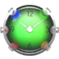Colorful Glass Clock icon