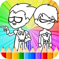 Coloring Book HD Titans Go icon