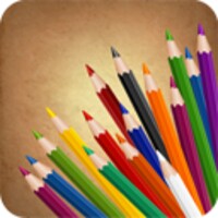 Coloring book-kids game icon