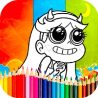 Coloring Star VS The Forces Of Evil Games icon