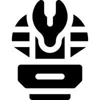 Horror house icon