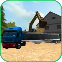 Construction Truck 3D icon