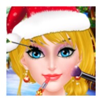Cristmas makeover girl game icon