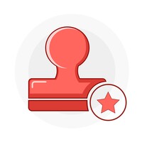 Custom Stamp icon