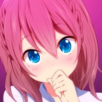 Cute Anime Girl Wallpaper icon