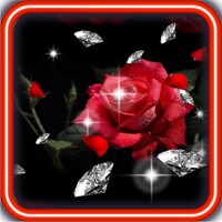 Diamond n Roses live wallpaper icon