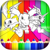 Digi-Mon Coloring Book icon