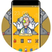 Dr.Crazy cartoon theme for Galaxy M20 icon