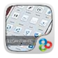 elegant white I GOLauncher EX Theme v1.0