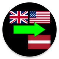 English to Latvian translator icon