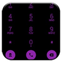 ExDialer Flat BlackPurple theme icon