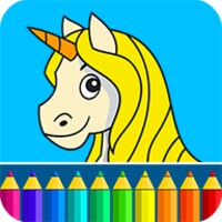 Fairy tales coloring pages icon