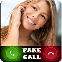 Fake incoming call icon