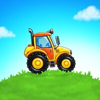 Farm land and Harvest icon