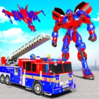 Firefighter Robot Transforming icon
