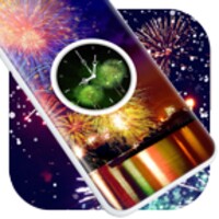 Firework Clock Live Wallpaper icon