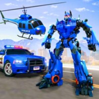 Flying Helicopter Car Robot icon