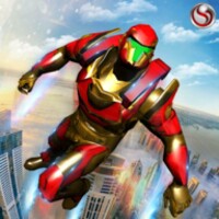 Flying Robot Grand City Rescue icon